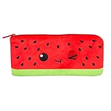 Scentco Cutie Fruities Pencil Pouch - School, Office, Travel Storage Case - Watermelon Scented