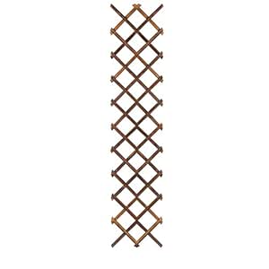 chishizhenxiang Estante de Flores de Pared, Malla de Madera Maciza ...