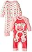 Gerber Baby-Girls Newborn Monkey 2 Pack Coverall, Monkey, 3-6 Months