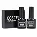 Saint-Acior 6pcs Poly Nail Gel Kit Nail Extension Builder False Nail Tips Top and Base Coat Decoration Kit