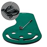 Intech 3 Hole Portable Golf Putting Mat & Orlimar