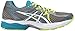 ASICS Women's Gel-Flux 3 Running Shoe, Titanium/White/Enamel Blue, 8.5 M US