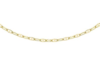 Carissima Gold Damen 9k (375) Gelbgold Flach Rambo Kette