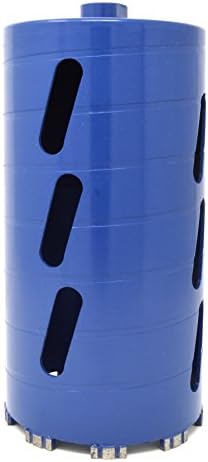 Lackmond PRM Series Dry Masonry Drill Bit - 5" Stone/Masonry Hole Saw with Diamond Segments for Fast Drilling &amp; 5/8"-11 Thread Arbor - DCB5PRM