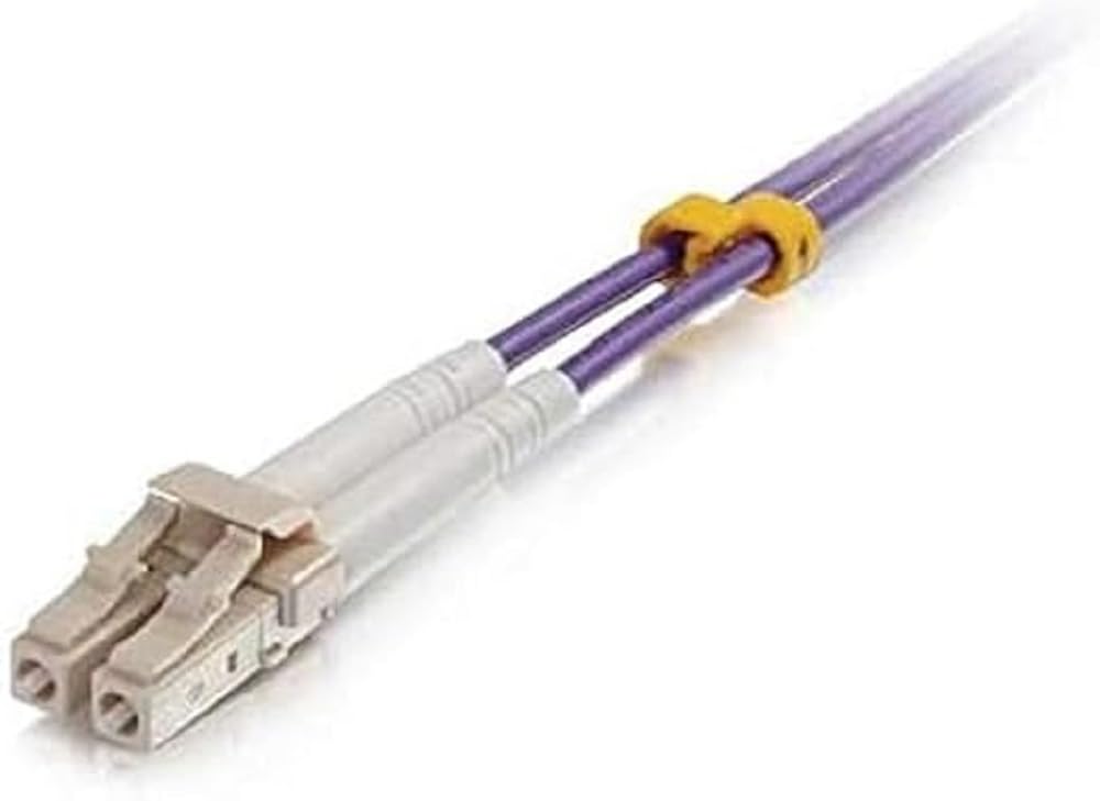 C2G 2m LC/LC OM4 LSZH Fibre Patch - Purple - Patch cable - LC multi-mode (M) to LC multi-mode (M) - 2 m - fibre optic - 50/125 micron - OM4 - purple