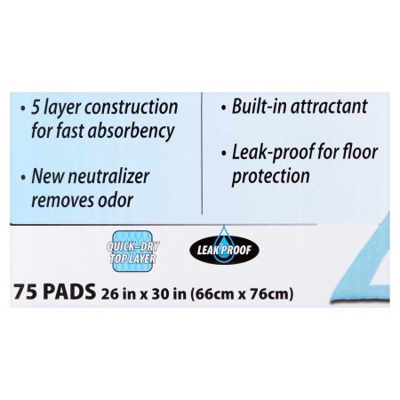 Pet All Star Extra Large Training Pads, 75 count - Thumbnail 3