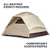 Eureka! Tetragon HD 5 Person, 3-Season Waterproof Camping Tent