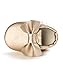 DESDEMONA Soft Soled Baby Shoes Infant Toddler Prewalker Shoes(XS(4.33inches),Golden)