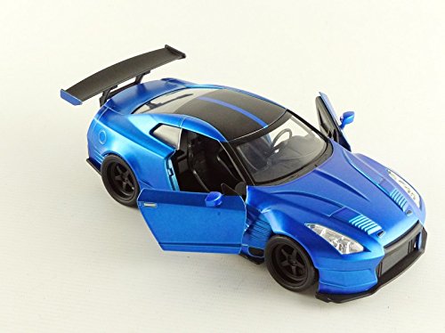 Jada Toys Fast & Furious Diecast '09 Nissan GTR Ben Sopra Vehicle (1:24 Scale)