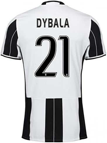 Juventus FC No.21 Dybala Men's Home Soccer Jersey 16/17 Size XL