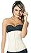 Ann Chery Corset Waist Trainer for Women’s Weight Loss - Colombian Waist Cincher - 2 Hook Latex Body Shaper (Beige, Small)