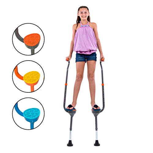 image for Flybar Maverick Walking Stilts for Kids Ages 5 +, Weights Up to 190 Lb