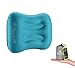 Camping Pillow Inflatable by Hikenture - Ultralight Hiking Pillow for Sleeping - Compressible and Compact - Neck Lumbar Support for Backpacking , Travel , Beach (Blue)