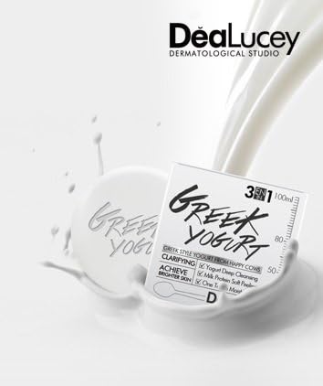 [Vtari] DeaLucey Greek Yogurt 3 in 1 Cleansing Pack (K-Beauty)