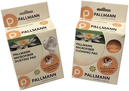 Pallmann Microfiber Replacement Pads -2 PACK (1) Cleaning (1) Dusting