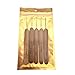 Dreadlocks Crochet Hook for Hair Bamboo Handle,Locs Crochet Needle Steel Crochet Hook Lock for Braid Craft 5pcs(0.5mm+0.75mm+1.0mm+1.25mm+1.5mm)
