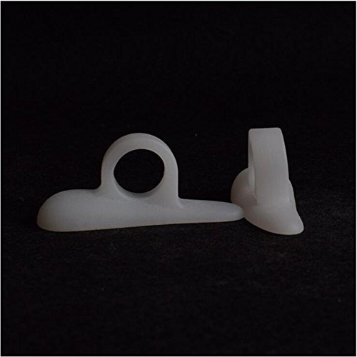 Zinnor Hammer Toe Cushion Gel Pads Loop Corrector Straightener for Curled Claw Mallet Toe Relief Crest