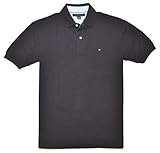 Tommy-Hilfiger-Classic-Fit-Men-Polo-Tshirt-Large-Black