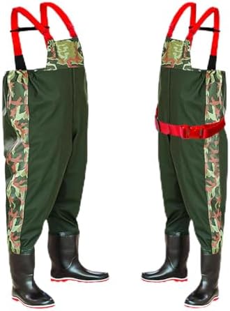 Amazon.com: Ouzong Bootfoot Fishing Chest Waders for Men 