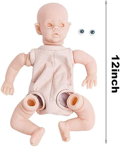 Anano Mini Doll Kits Elf 12 Inch Reborn Baby Doll Kits Unpainted