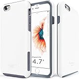 iPhone 7 Case, iPhone 8 Case, TEAM LUXURY [Clarity Series] UPDATED G-II Gray Ultra Defender TPU + PC [Shock Absorbent] Premium Protective Case - for Apple iPhone 7 & iPhone 8 (Soft Ashe/ Gray)