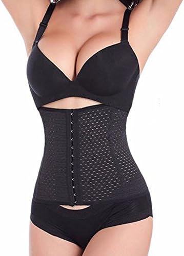Vorcy Waist Trainer Corset Waist Glass Trainer Tummy Fat Burner Body Steel Boned Shaper Sport