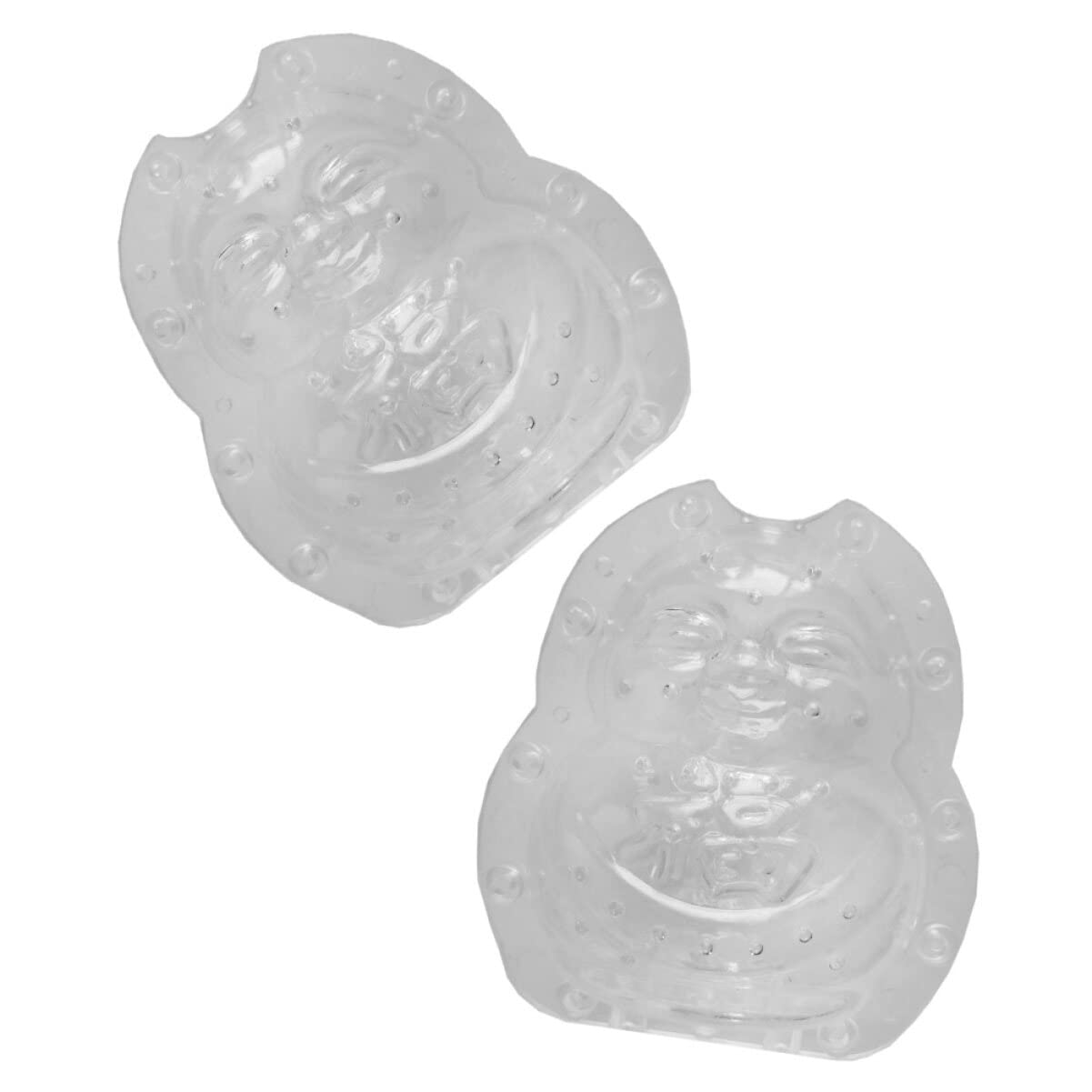 COLLBATH 2Pcs Transparent Multi Function Melon Molds for Growing Fruits Shaping Molds for Watermelons Cucumbers and Other Melons for Home Gardening and Fruit Shaping