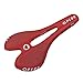 Opera Bike Saddle- The New Road Full Carbon Fiber + Leather Saddle Mountain Bike Red Seat Cushion Bicycle Saddle Accessories – 1 Pcsthumb 3