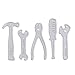 Bottone DIY Metal Cutting Dies Stencil Template Mould for DIY Scrapbook Embossing Album Paper Card Craft Decoration (Wrench Kit)
