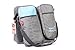 LamarBabyCare - 3 in 1 diaper bag Waterproof diaper Travel Bassinet Baby Bag Multifunction, Crib Foldable, Changing station, spacious pockets (Grey)