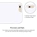 iPhone 6S Case,K-Moze [Vibrance Series] iPhone 6 / 6S Case Protective Soft-Interior Scratch Protection Slider Style Hard Case for iPhone 6 / 6S - White/Champagne Gold