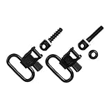 Uncle Mike's QD 115 Bolt Action Machine Screw Type Sling Swivels (Blued, 1-1/4-Inch Loop)