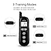 Sirus star Dog Training Collar with Remote,Shock Collar for Dogs,Dog Shock Collar with 3 Training Mode Beep, Vibration and Shock,Waterproof Training Collar, Up to 1500Ft Remote Range (Black Gray)thumb 1