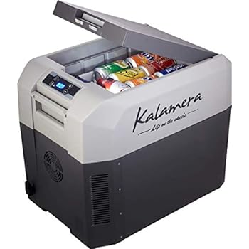 Kalamera Portable Refrigerator Freezer (40 Quart) Car, Camp, Office, Travel Mini Fridge | Electric Drink Cooler for Indoor, Outdoor, Traveling Use | DC and AC Power