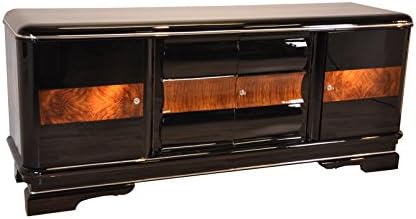 OAM Large Art Deco Sideboard with Walnut