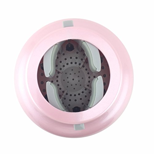 Universal Hair Diffuser Hairizone New Patent Design Adaptable for Various Blow Dryers with D=1.7"-2.6" for Curly or Wavy Hair Styling, HairIQ+ Attachment, ECO-Friendly (Pink)