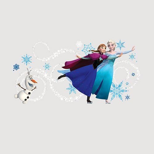 RoomMates "Disney's Frozen" Headboard Wall Sticker with Personalisation,Blue,5.715 cm. 5.08 cm by 81.28 cm. 41.91 cm