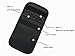 Newseego RFID Key Fob Protector Bag, Car Key Fob Pouch Fob Blocker Protector Signal Blocking Bag Pocket, Block Signal Security Keyless Entry Key Fobs, Car Keys, Rf Anti-Hacking -Black