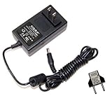 HQRP Charger w/ Small Jack for Booster PAC Esa217 ES5000 ESP5500 ES6000 Jump Starter Power Supply Cord AC Adapter Adaptor Truck PAC TCB-ESA217 141-004-000 GPU481801000WD00 + Euro Plug Adapter