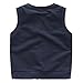 LittleSpring Little Boys Vest Lightweight Cute Sleeveless Jacket
