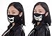 Luminous Black N95 Respirator Anti Pollution Mask Comfy Mask Washable with New Adjustable Straps Allergy / Asthma / Travel / Cycling / Adult / Children / Men / Women / DIY