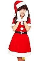 クリスマス サンタ コスチューム 3点セット フリーサイズ