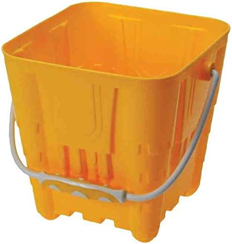 Onthebeach Children's Large Square Castle Bucket (Assorted Colours) - Summer Garden/Sand Pit/Beach Fun!
