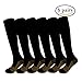 Copper Compression Socks for Women & Men Open Toe 20-30mmHg is Best Support for Circulation Recovery and All Day Wear