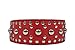 Downtown Pet Supply - Premium Leather Dog Collar - Studded Dog Collar with Metal Buckle - 2in Thick Dog Collar - Black - XL - Extra Large Dog Collar