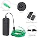 EL Wire, KOMAKE 9ft Neon Lights 7 Pack EL Wire Kit Neon Glowing Strobing Electroluminescent Wire for Halloween Christmas Party Decoration Home (Green, Blue, Red, Yellow, Purple, White, Pink) (7 Color)
