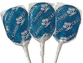 Candy Creek Blue Berry Blast Paddle Pops, Bulk 5 lb. Carton, Lollipops