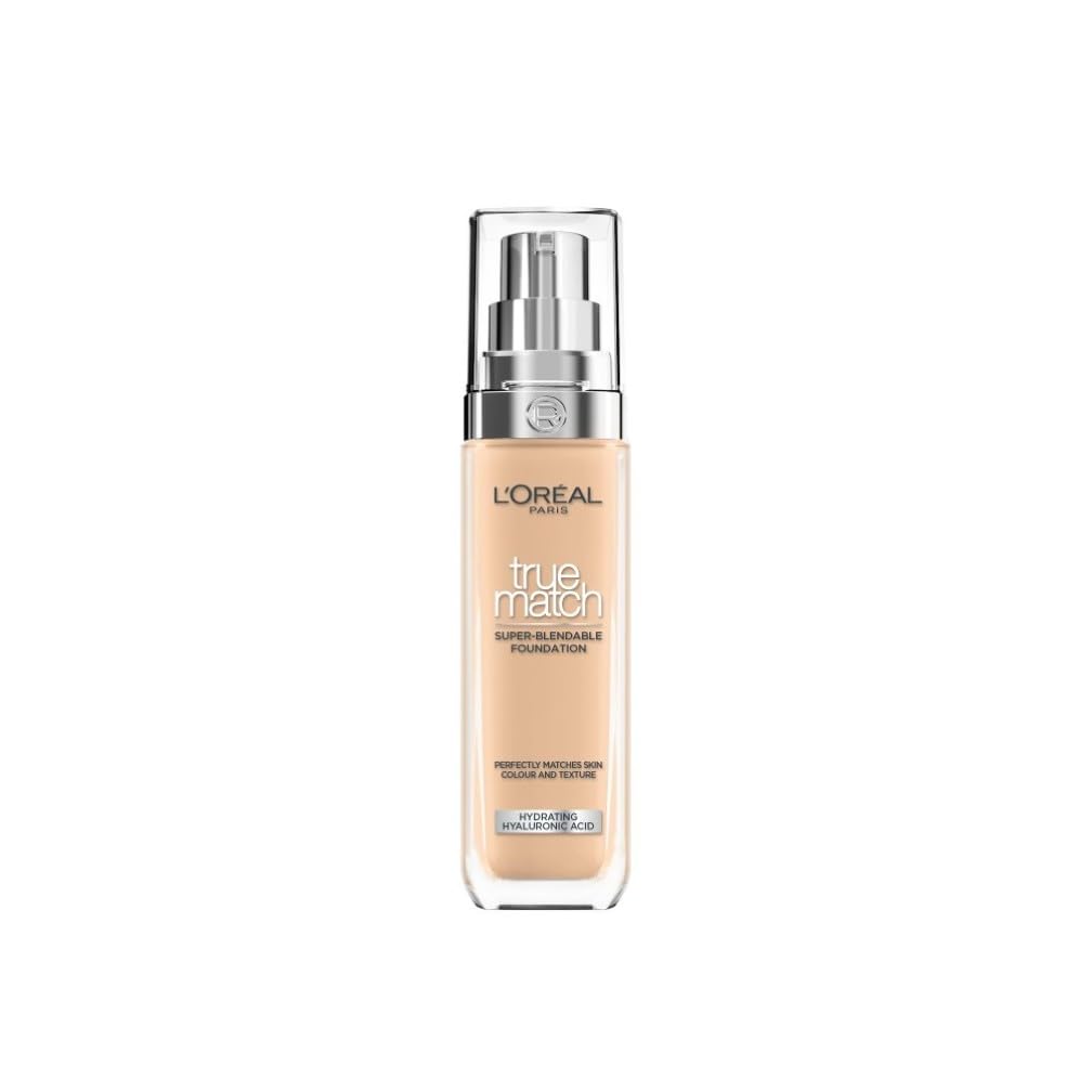 L'Oreal Paris Foundation True Match Liquid Foundation 3N with Hyaluronic Acid & SPF 16 30ml