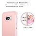 DUEDUE Galaxy S8 Case,Samsung Galaxy S8 Case, 3 in 1 Shockproof Heavy Duty Hybrid Hard PC Soft Silicone Rubber Rugged Bumper Full-Body Protective Cover Case for Woman Girls,Rose Gold