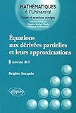 Equations aux dérivées partielles et leurs approximations : Niveau M1 by 